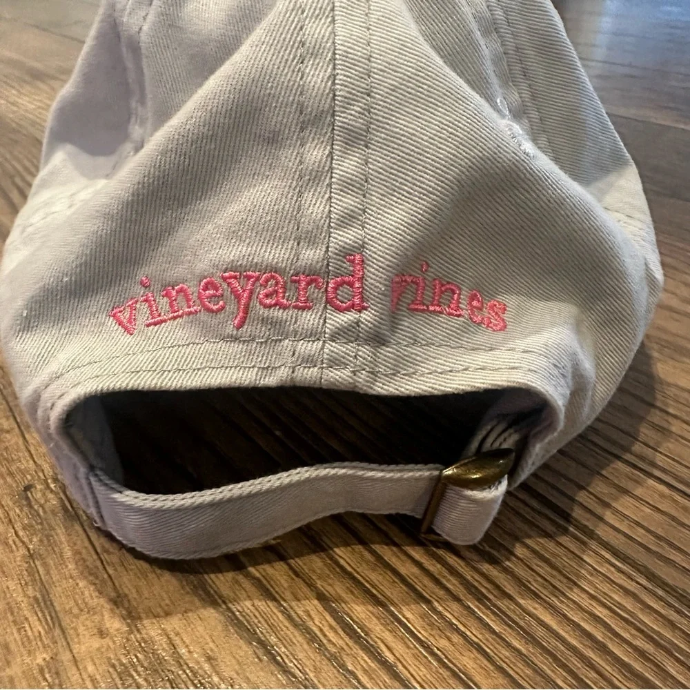 Vineyard Vines Grey‎ and Pink Hat